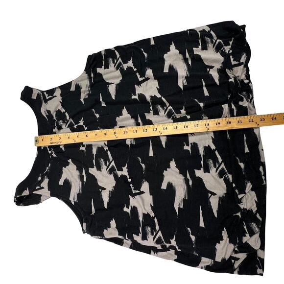 Alfani Embellished Neckline Sleeveless Balloon Bubble Hem Tank Top Blouse 2X - Picture 11 of 11